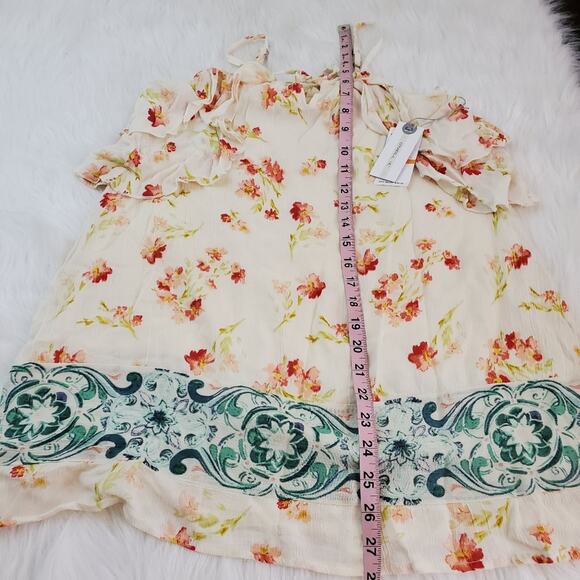 NWT O'Neill Small Elena Floral Tank Top - Picture 6 of 7